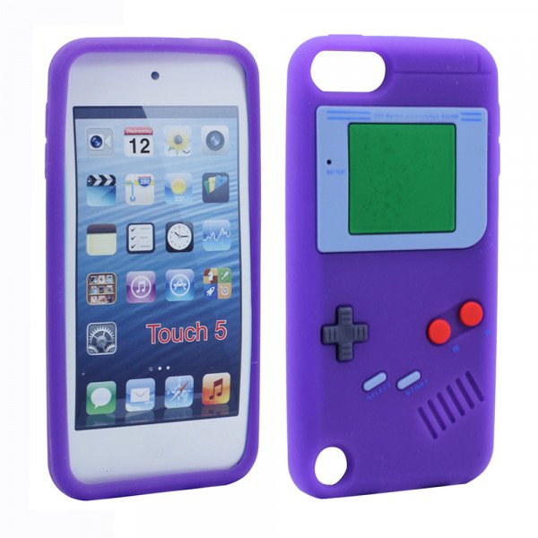 Wholesale iPod Touch 5 3D Game Case (Purple)